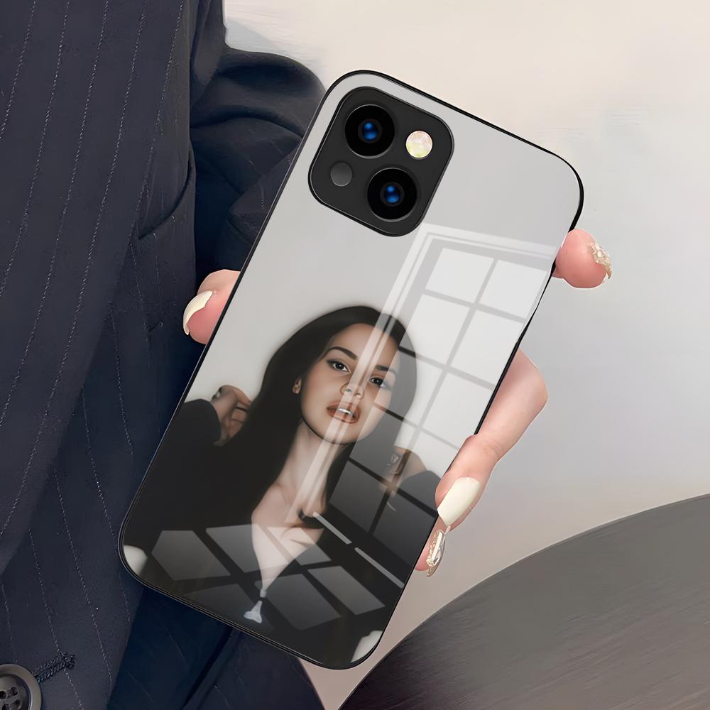 Lana Del Rey Popular Singer Phone Case For IPhone 17 Pro Max 15 Pro 16 14 Plus 12 13 Mini 11 Pro Shockproof Glass Cover