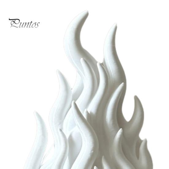 Unique Gift for Home 3D Printed Flame Candle Holder Shade, Gothic Ambient Decor Figurine, Hollow Artistic Desk Light Cover Tealight Dining Room Study
