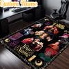 Custom Name Halloween Horror Witch  Rug, Office Rug, Chair Rug, Carpet for Living Rooms, Doormat Game Rug Home Decor Christmas Gifts