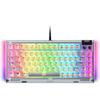 Razer Teclado Gamer BlackWidow V4 75% Phantom White Edition Layout Inglês
