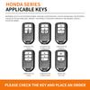 Zinc Alloy Car Smart Remote Key Case Cover Shell For Honda Vezel City Civic Jazz BRV BR-V HRV Protector Fob Keychain Accessories