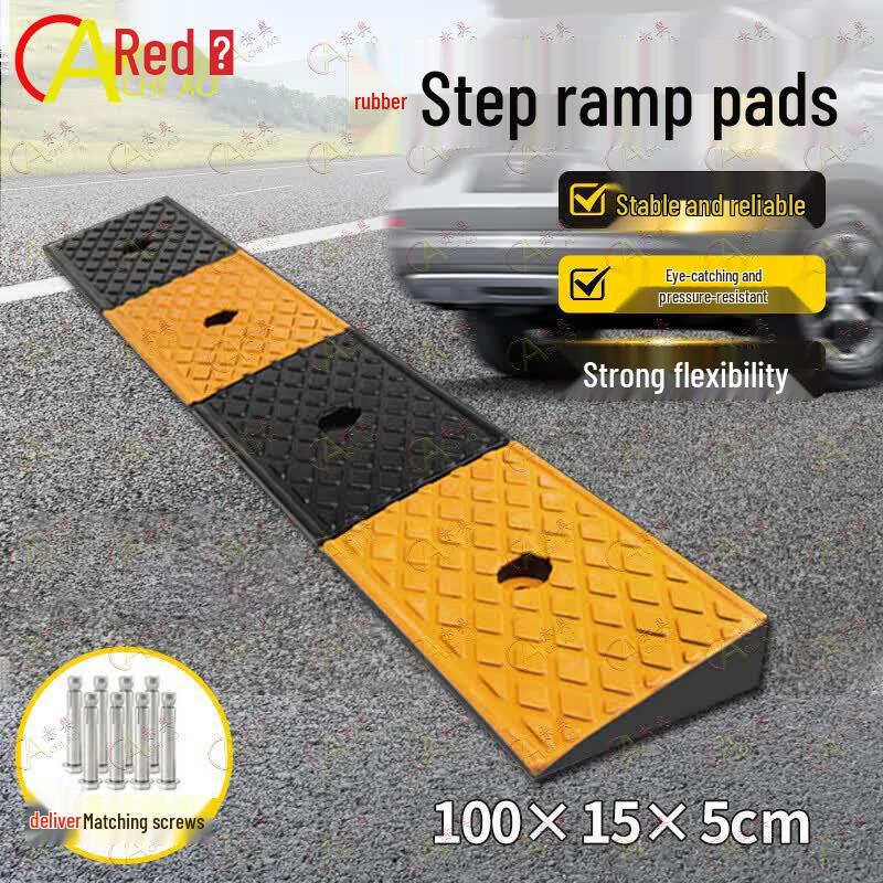 Heavy Duty Rubber Curb Ramp