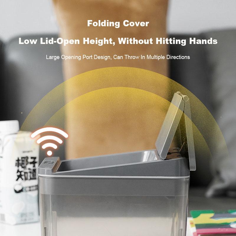 2024 New Desktop Smart Sensing Storage Box Automatically Open Transparent Appearance Suitable for Bedroom, Kitchen and Office