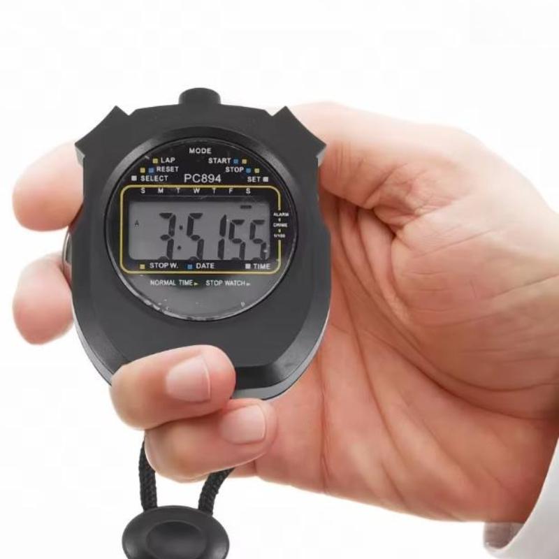 Waterproof Stopwatch Lightweight Durable MultiFunction Timer for Sports Running Outdoor Electronic Time Measurement