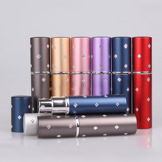 6ml Outdoor Travel Portable Refillable Perfume Atomizer Spray Empty Bottle Pump