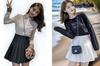 Months Warranty with Milipari Skirt Uniform M High School Girl School Uniform School Skirt High Waist Disney Nogizaka Style Cosplay [2 Points]