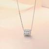 Beixi S925 Sterling Silver Necklace for Women - Thin Waist Collarbone Chain with Trendy Niche Design