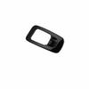 Car Console Button Cover For Benz C-Class W205 Bright Black Multimedia Emergency
