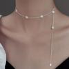 2026 New Women's Light Luxury 925 Sterling Silver Flower Clavicle Necklace Choker