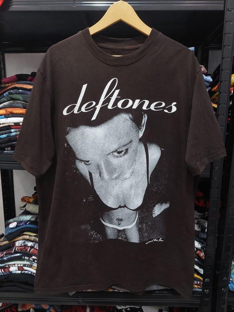 

Deftones Around The Fur black short sleeve Reprint T shirt S5XL NH12655 Unisex T-Shirt XXXXL