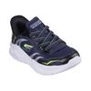 Skechers Kids S-Lights: Meteor Lights Comfortable Versatile Low-Top Casual Shoes Kids Sneaker Blue Black 403848L-NVBK