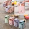 Fashion Plastic Straw Automatic Toothpick Holder Container Dispenser Home Decor