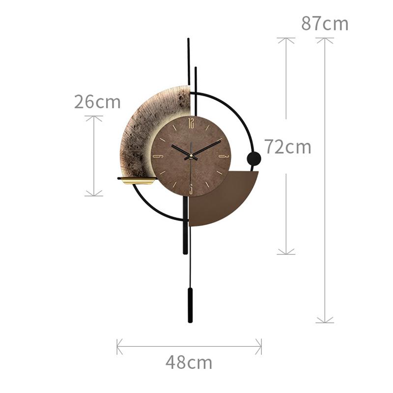 Living Room Wall Clock Modern Luxury Bedroom Clocks Interior Stylish Elegant Clock Nordic Large Wall Watch Room Decorations