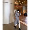 New Classic Double-breasted Woolen Coat In Autumn and Winter, Long Woolen Coat Woman