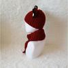 New Children's Knitted Hat Cartoon Animal Fox Handmade Wool Hat Versatile Scarf Two-piece Set