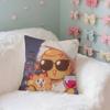 Game CRK Pancake Princess Cookie Button Case Plush Fabric Soft Pillowcase Double Sided Print Cushion Cover Household Gifts