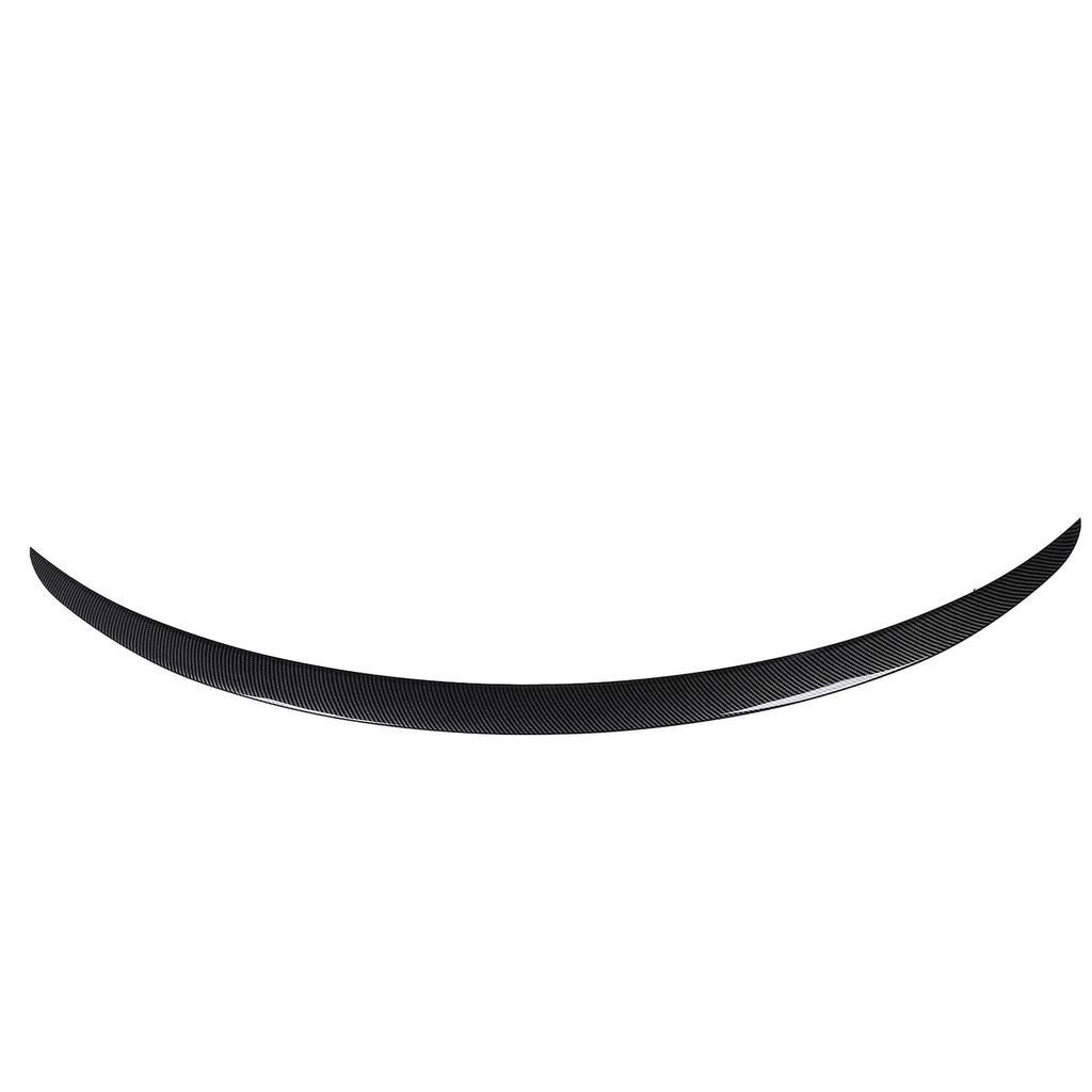 Rear Spoiler Trunk Wing Improved Stability Lightweight Design Replacement for Tesla Model 3 2017 to 2023 Glossy Carbon