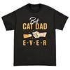 Best Cat Dad Ever Cat Paw Fist Bump T-Shirt