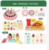 Wooden Kids' Educational Toys: Role-Playing Simulation with Fruits and Vegetables Cut Game