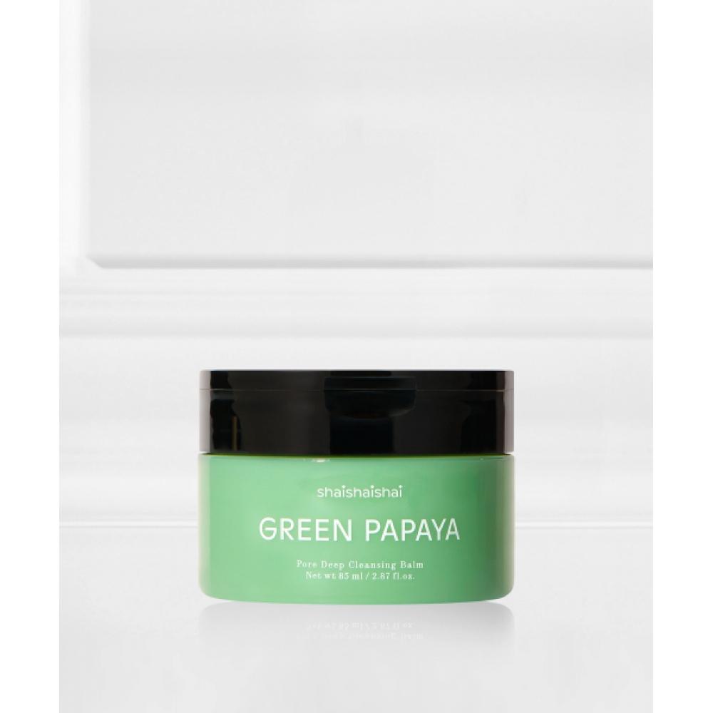 Shaishaishai Green Papaya Pore Deep Cleansing Balm 85ml NONE