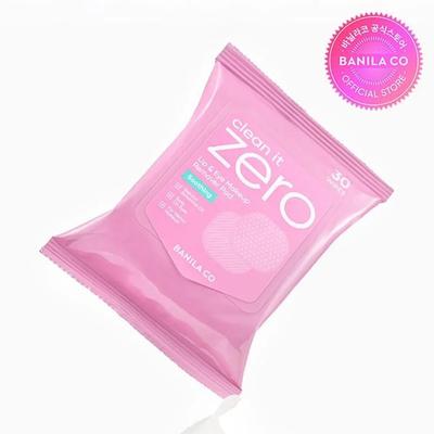 Clean It Zero Verzachtende Lip & Oog Make-up Verwijderingspads (30 pads)
