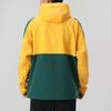 Adidas Color-Block Hooded Windbreaker Jacket Men Jackets Yellow GM4453