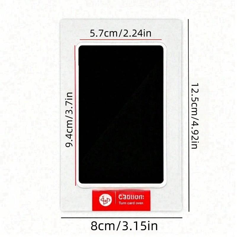 1pc Pet Folding Memorial Photo Frame with 1pc Ink Pad A Non-Contact Ink Pad with A Pet Paw Print Kit