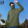 Fingercroxx Men's Ice Silk Sun Protection Hooded Jacket