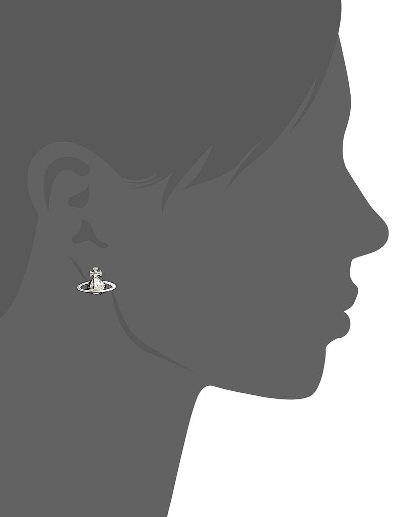 SUZON Brass Single Earrings Comes with Exclusive Box and Paper Bag [Vivienne Westwood] 62010046/02P008 [item]