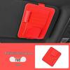 Multi-function Car Visor Organizer with Glasses Clip & Document Storage
