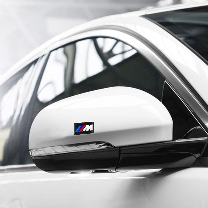 2/5/10Pcs Carbon Fiber Steering Wheel Car Logo Emblem 3D Stickers For BMW M E34 E36 E60 E90 E46 E39 E70 F10 F20 F30 X5 X6 X1 M3 M5 M6 E71 F01 F02 F87