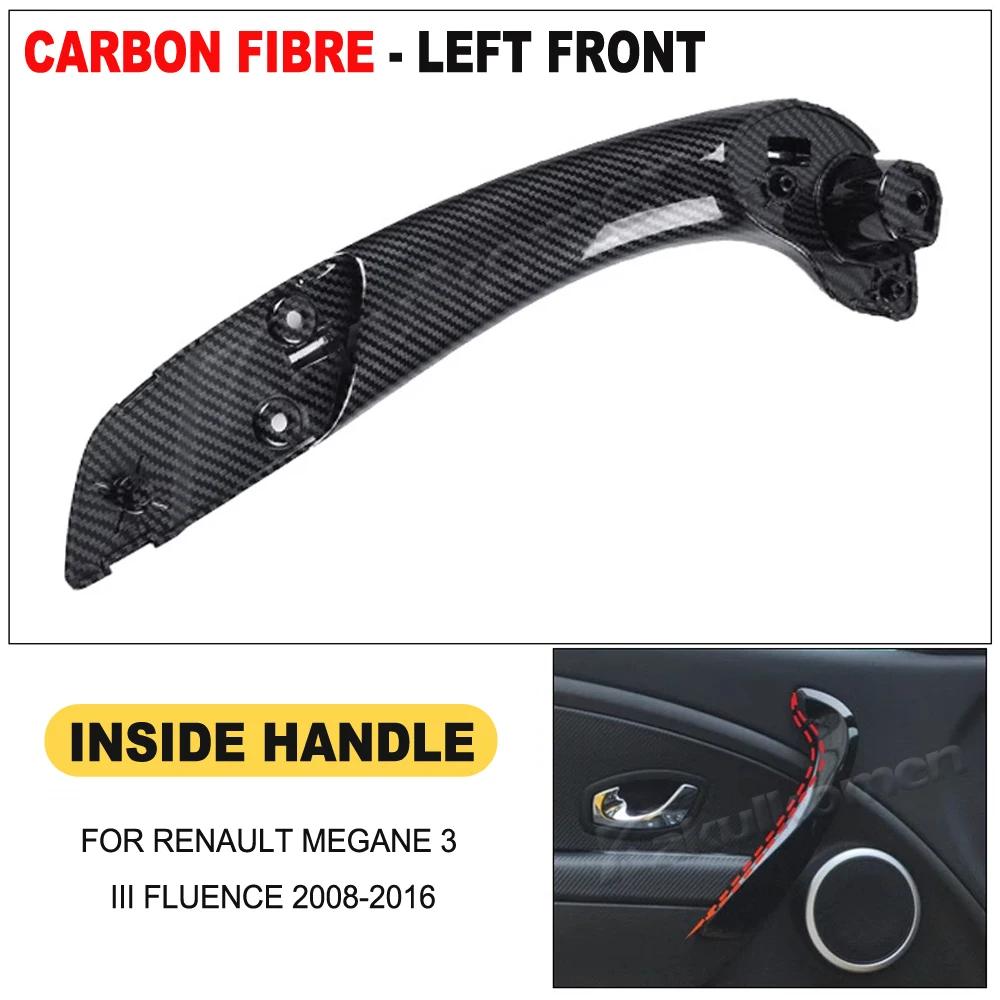 For Renault Megane 3 III Fluence 2008-2016 Car Interior Front Left Right Inner Door Handle With Cover 809600015R 197012651