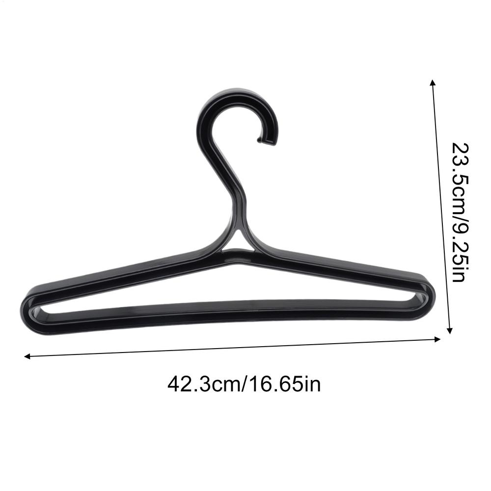 

Scuba Diving Wetsuit Hanger Sturdy 16.65x9.25inch Lightweight Anti Slip for Dry Clothes Versatile Hanger Accessories чёрный