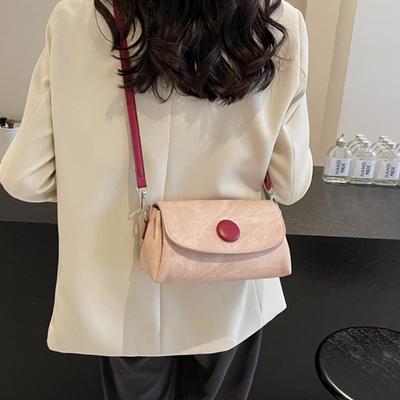 Bolsas para mulheres primavera nova retro grande capacidade um ombro bolsa crossbody textura comutar versátil bolsa tendência