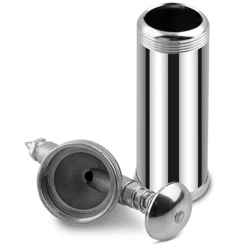 Manual Butter Gun Portable Mini Bicycle Grease Gun 80CC Capacity Mini Grease Gun Machine Stainless Steel Needle Nozzle Mini Tool