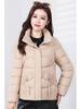 Women's Short Down Cotton Jacket - 2025 Winter Korean Fashion, Slim Fit, Lightweight, Warm Cotton-Padded Coat.