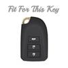 3 Buttons TPU Car Key Cover Case For Toyota Yaris HAIs 2020 Hiace 200 Sienta Remote Shell FOB Protect Bag Keychain