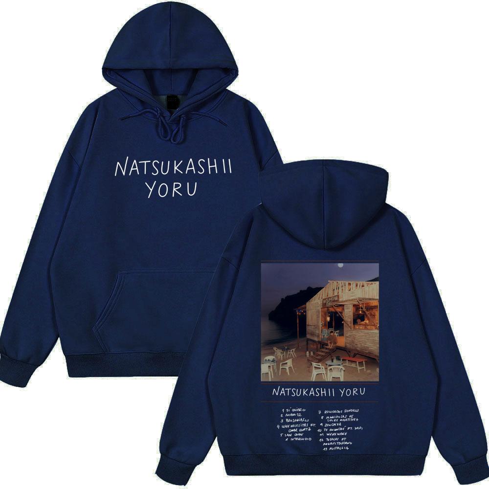 New Style Hoodies Rapper SAIKO Natsukashii Yoru Album 2025 Merc Women Couple Winter Hoodie Harajuku Sweatshirt Men Hip Hop Tops