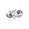 Wind Ethnic Style Hollow Carved Heart-Shaped Retro Ring, Jewelry