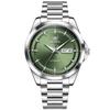 OLEVS Men's Automatic Mechanical Watch - Day/Date, Waterproof, Luminous, Steel Band