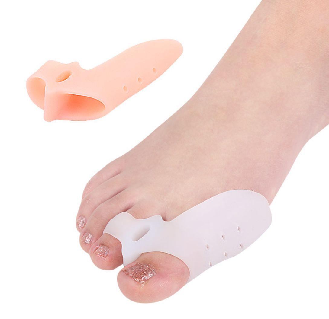

2 шт. Инструмент Большой палец ноги Силиконовый корректор для ухода за ногами Hallux Valgus Correction Мягкий разделитель пальцев ног