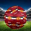 Football United F.C Print Size 5 Soccer Ball, PU Wear Resistant Football for Match Training and Daily Practice, Birthday Gift for Soccer Fans