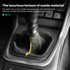 KUNGKIC MT Shift Boot for Toyota GR86 ZN8 and Subaru BRZ ZD8 Alcantara Shift Knob Scratch and Stain Interior Car Accessories (2021-2025) - Suede-Style