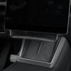 Under Screen Storage Box for Tesla Model Y/YL Juniper 2025 Model 3 Highland Center Control Tissue Organizer Tray Accessories