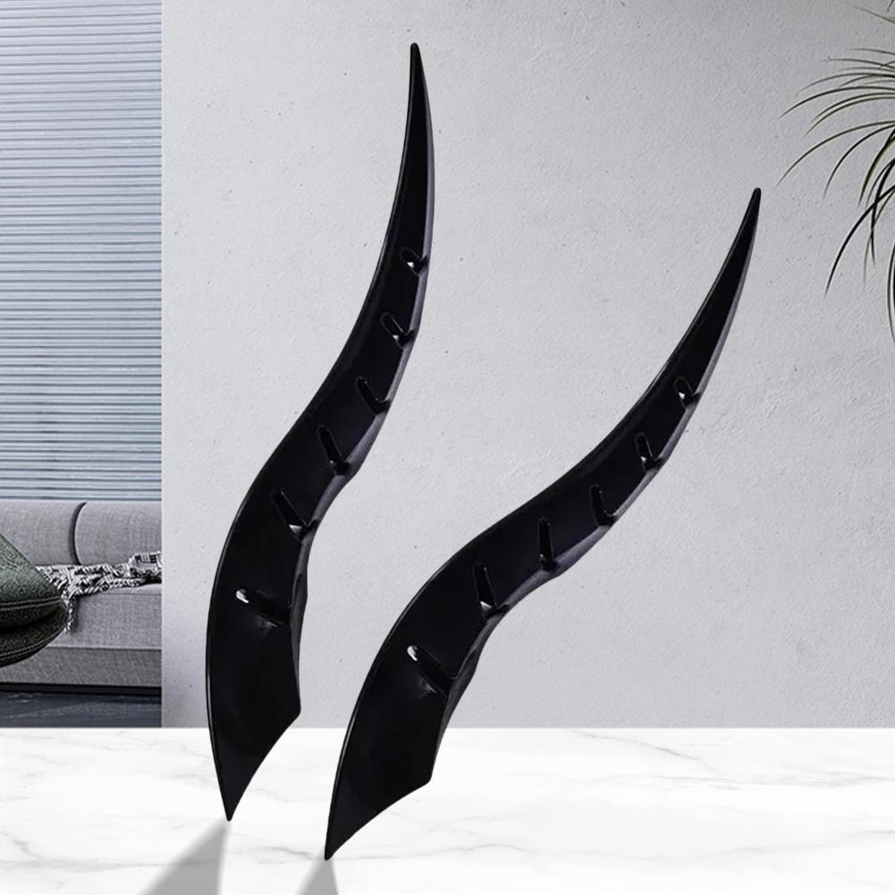 2PCS Car Roof Dragon Horn Modification Dragon Horn Shaped Car Exterior Decoration No-Drill Install Cool Cars Accessories