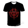 Men's 3D Print  MOONSPELL Band Casual T-shirts Hip Hop Harajuku Styles Tops Clothing