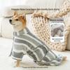 Quick-Dry Coral Fleece Pet Bathrobe for Dogs & Cats