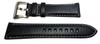Citizen 23mm Black Calfskin Leather Watch Strap Men's PMV65-2272 (Genuine Strap)