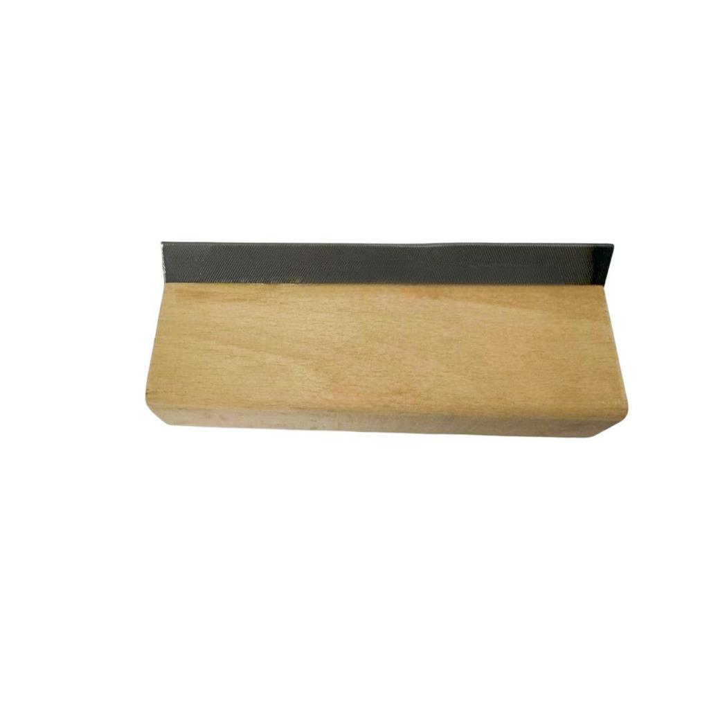 Dual-Angle Guitar Fret Beveling File - 2-in-1 Beech Wood Tool with 35° & 90° Angles