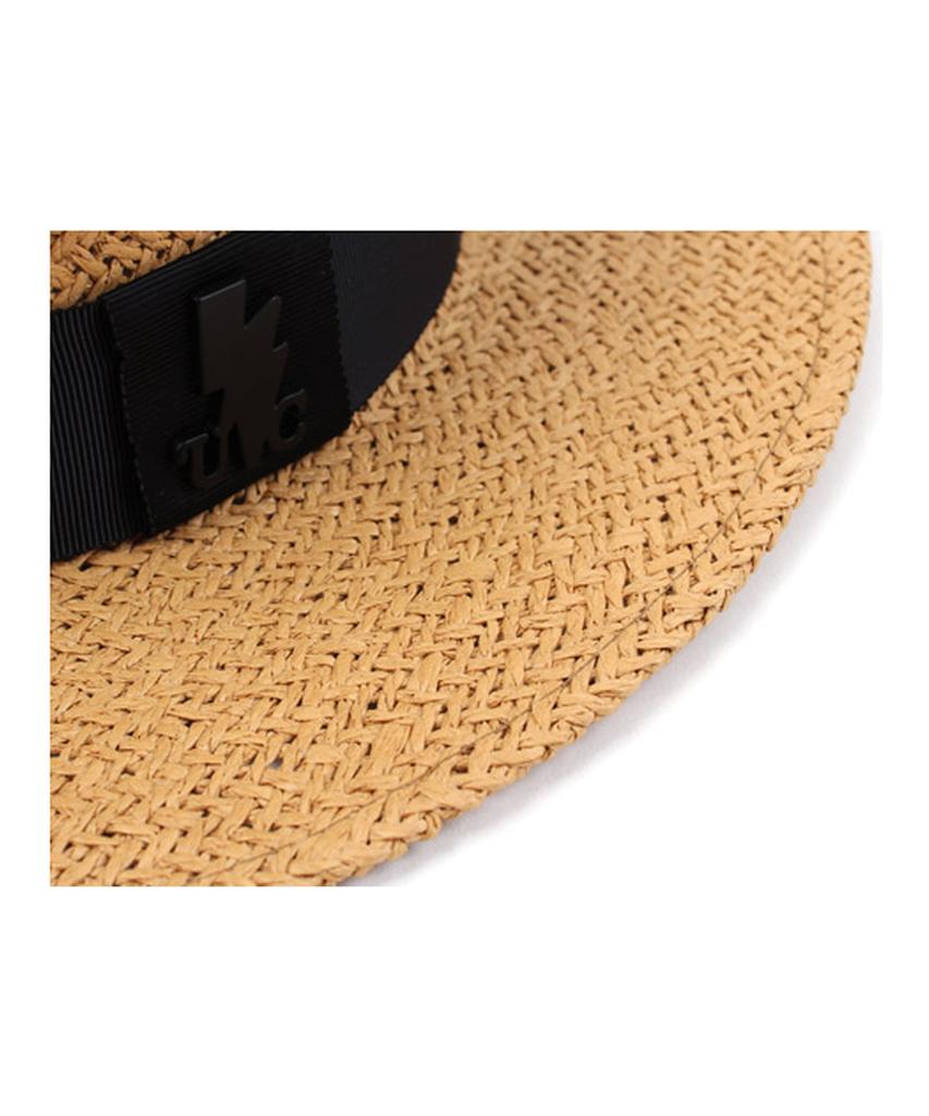 Yunibeosyeolkemiseuteuli Brown Flat Panama Hat Panama Hat